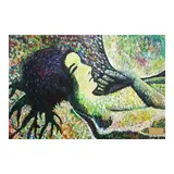 Dante Galano Pineda, Mystery of nature, acrylic on canvas