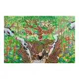 Kalikasan Naguugnay sa Tao by Virginia D. Fajardo <br & > Joy Jose, acrylic on canvas, offered Jul 2025