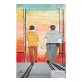 Benjie A. Balatucan, Bantay Ko; Karamay Ko, acrylic on canvas
