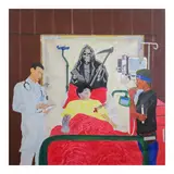 Richard Valdez Giparas, Sino Nga Ba, acrylic on canvas