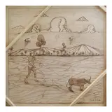 Gayeto Cariño, Renewed Person, pyrography