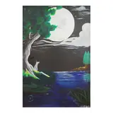 Carla M. Monzon, Hope’s Horizon, acrylic on canvas