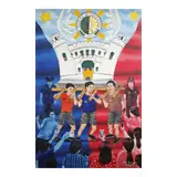 Den Jerson V. Tongco, Bagong BuCor Para sa Diyos at Para sa Bayan, acrylic on canvas