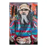Carl David D. Vinzon, Benevolence, acrylic on canvas
