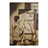 Nino Buyain, Pigura, pyrography