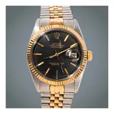 Rolex, A Fine Stainless Steel and Gold Automatic Water-Resistant Wristwatch