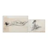 Two Art Prints by Anita Magsaysay-Ho, b.) Nude<br /> offset lithograph<br /> 9" x 12" (23 cm x 30 cm), offered Jan 2025