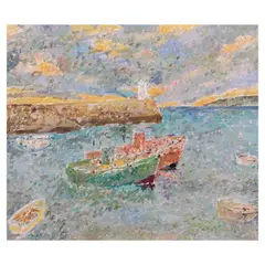 Untitled by Macario Vitalis, oil on canvas, offered Jan 2025