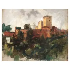 Mindanao by Félix Resurrección Hidalgo, oil on canvas, offered Jan 2025