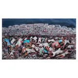 Venancio Igarta, Massacre in Manila, oil on canvas