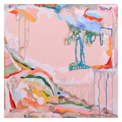 Camille Ver, Living My Life in Color, acrylic on canvas