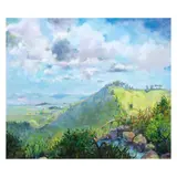 Carla Kim, Tagaytay, oil on canvas