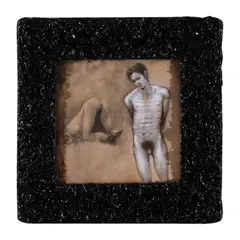 Ronald Ventura, Ups and Down, oil on wood
