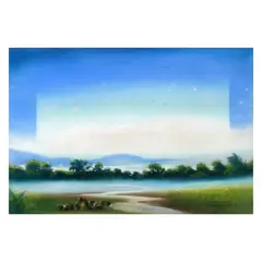 Liwanag ng Umaga by Edgar Talusan Fernandez, pastel on paper, offered Jan 2025