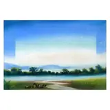 Liwanag ng Umaga by Edgar Talusan Fernandez, pastel on paper, offered Jan 2025