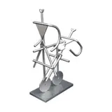 Arturo Luz, Duo Performers, stainless steel<br>86/100