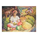 Jose Blanco, Mother and Child, oil on canvas