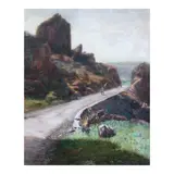 Jun B. Silva, Mavatuy, Batanes, oil on canvas