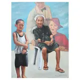 Guerero Habulan, Untitled, oil on canvas