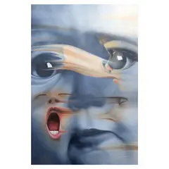 Julmard Vicente, In Your Eyes, oil on canvas