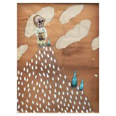 Dan Barry, Untitled, mixed media