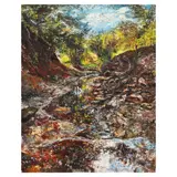 Maria Francisca Andraianne Juarez, Canon Eco Forest II, oil on canvas