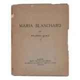 Waldemar George, Maria Blanchard