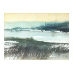Caliraya Series by Alfredo Liongoren, watercolor on paper, offered Jul 2024