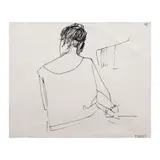 Vicente Manansala, Untitled, pen and ink on paper