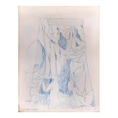 Hernando R. Ocampo, Patched World, pencil on paper