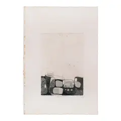 José T. Joya, City Silhouette, etching