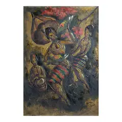 Untitled by Buenaventura, oil on canvas, offered Jul 2024