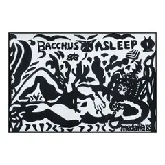 David Medalla, Bacchus Asleep, oil on canvas<br />