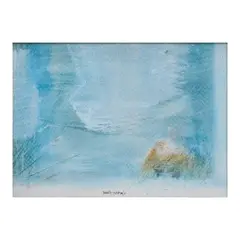 Raul Piedra, Abstraction, oil on paper