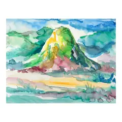 Florencio B. Concepcion, Untitled, watercolor on paper