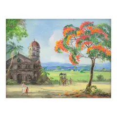 Isidro Ancheta, Untitled, oil on canvas