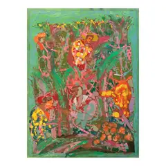 Sakada by Manuel Baldemor, acrylic and enamel on plexiglass, offered Jul 2024