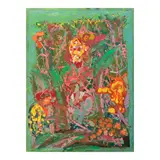 Manuel Baldemor, Sakada, acrylic and enamel on plexiglass