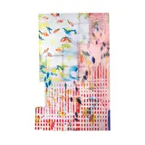 Brisa Amir, After Glow, acrylic, acrylic lacquer, marker and graphite on acid free paper