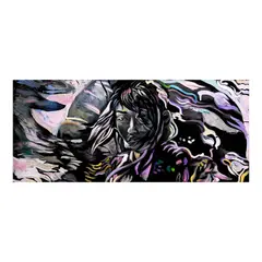 Vincent de Pio, Japanese Woman, acrylic on glass