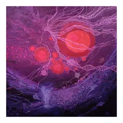 As Within So Without by Nonoy Alcalde, acrylic base raw art, offered Jul 2024