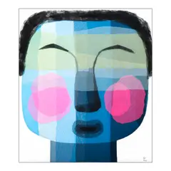 Tanarug Sangpradub, Untitled, fabric collage on canvas