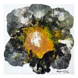 Mary Ann Reyes, Night Blooms II, acrylic and oil on canvas