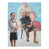 Guerero Habulan, Untitled, oil on canvas