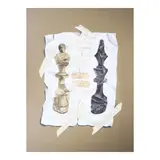 Alfred Martirez, Checkmate, acrylic on canvas