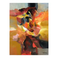 Bing Siochi, Abstract, oil on canvas