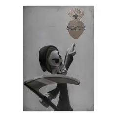 Eliezer John Cabangon, Sacred Heart, acrylic on canvas