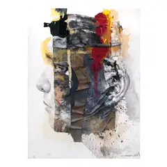 Martin Honasan, Intellection, mixed media on canvas