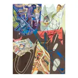 Gino Bueza, Crew Cut Sir, acrylic on canvas