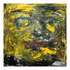 Self Portrait by Carlo Saavedra, oil on canvas, offered Jul 2024